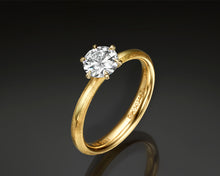 Load image into Gallery viewer, &quot;Noa&quot;- Round Brilliant Diamond Engagement Ring.
