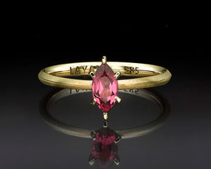 "Or-Tal"- Tourmaline Engagement Ring.