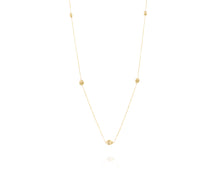 Load image into Gallery viewer, &quot;Anemone&quot;- Gold Nuggets Long-Necklace.