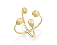 Load image into Gallery viewer, &quot;Crown of Thorns&quot; - Open-shaped gold ring