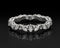 Celestial Symphony – 18K White Gold Diamond Eternity Ring