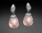 One Love - Rose Quartz Earrings