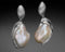 Moon Rise - Convertible Keshi Baroque Pearls Earrings