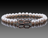 White Pearl Bracelet.