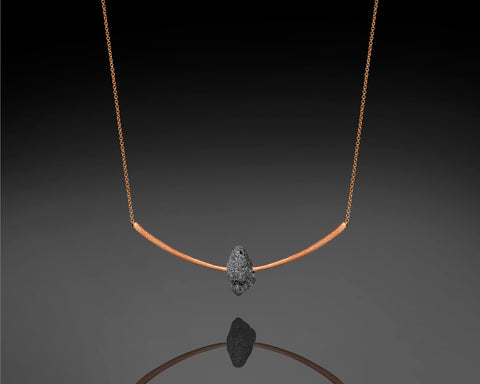 Archery- Arc Diamond Necklace