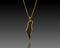 Gold Israel Sapphire Necklace