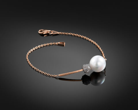 Expedition - Pearl & Diamond Bracelet