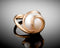 Infinity - Spiral Gold Bouton Pearl Ring