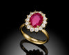 Eternal Flame Ruby Ring