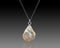 Luna Pearl Necklace – Keshi Baroque Pearl &  Diamonds in Yellow Gold