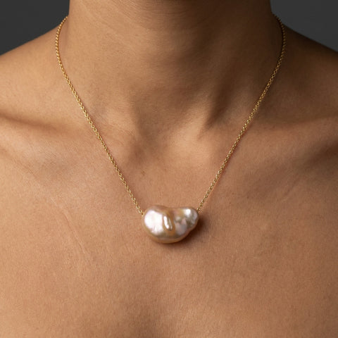 Moa - Keshi Pearl Gold Necklace