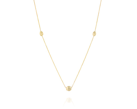 Basket Star-Gold Nugget Necklace