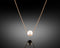 Sun - Floating Pearl Necklace