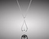 Ayala- Teardrop Diamond Necklace