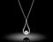 Ayala- Teardrop Diamond Necklace