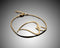 Passion - Heart Shaped Gold Soft Bracelet