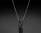 Gravity - Black Rough Diamond Pendant