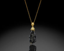 Load image into Gallery viewer, &quot;Ray Of Light&quot;- Tektite Rotating Pendant.