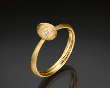 Load image into Gallery viewer, &quot;Cleaner wrasse&quot;- Gold Nugget Ring.