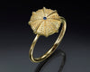 Sea Urchin - Gold Ring