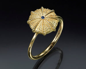 "Sea Urchin" - Gold Ring.