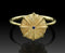 Sea Urchin - Gold Ring