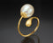 Solas - Pearl Twist Ring