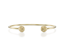 Load image into Gallery viewer, &quot;Yellow-tail&quot;- Nuggets Diamond Bangle.