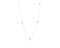 Anemone- Gold Nuggets Long-Necklace