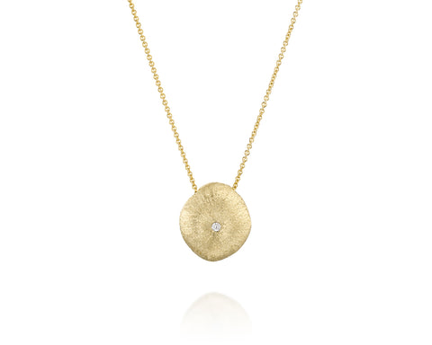 Arthropod – Gold Nugget Necklace