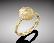Load image into Gallery viewer, &quot;Cushion Star&quot; - Gold Nugget Ring