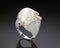 Canis - Baroque Keshi Pearl & Diamonds Ring