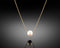 Sun - Floating Pearl Necklace