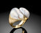 Air- Duet Keshi Pearl Ring